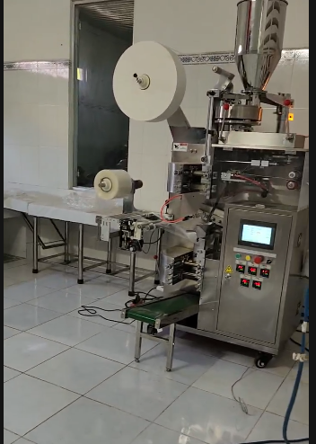 Máy sản xuất trà túi lọc có term chỉ của Công ty TNHH Hoàn Ngọc 7 Nga Tây Ninh